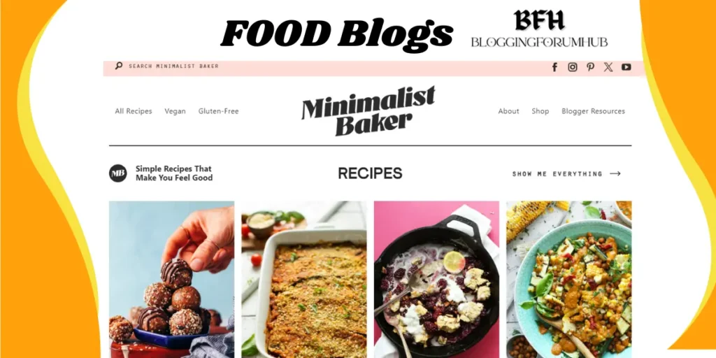 food blogging